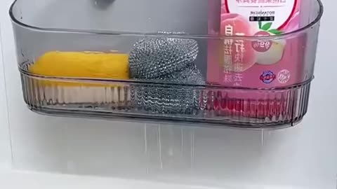 Bathroom Suction Storage Box!