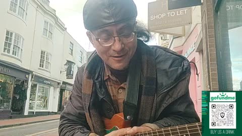 Jazz Nano Street Edition: Busking in Brighton/Hove, England: 2025 Tour in UK