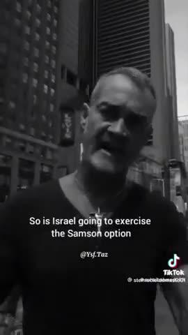 The Biggest Threat We Face Isn't Iran. It's Israel and The Samson Option