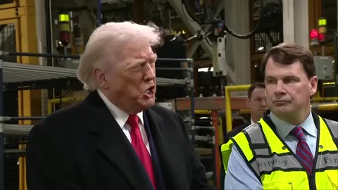 WATCH: Trump Tours Detroit Auto Factory | UAW, Jobs & Manufacturing Focus