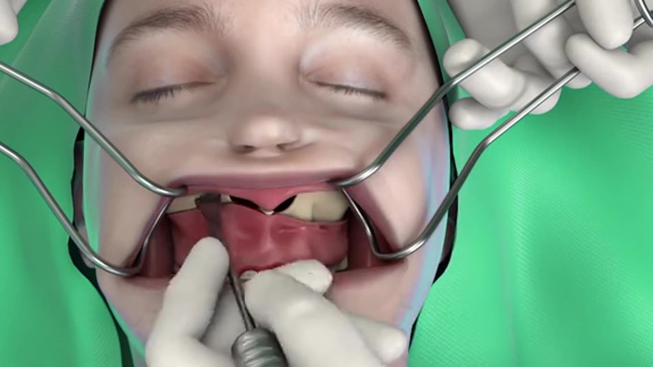 Jaw Correction Surgery 3D Animation (Orthognathic Surgery)