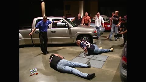 (FULL MATCH) John Cena vs. Eddie Guerrero Parking Lot Brawl SmackDown, Sept. 11, 2003