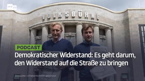 Demokratischer Widerstand: Es geht darum, den Widerstand auf die Straße zu bringen