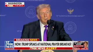 'GOT TO BE ILLEGAL': Trump Torches Lemon, Minnesota Church Crashers at National Prayer Breakfast