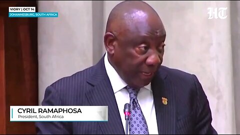 HOURS AFTER GAZA DEAL, RAMAPHOSA STUNS NETANYAHU & TRUMP;WON'T LET GO OF ISRAEL GENOCIDE CASE AT ICJ