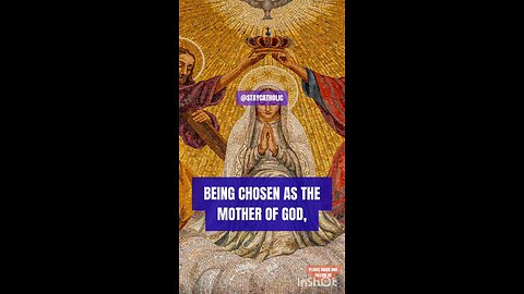 MARY IS PERFECT BECAUSE OF HER SON #truth #jesus #christ #king #mary #joseph #ihs #church #bible #ch