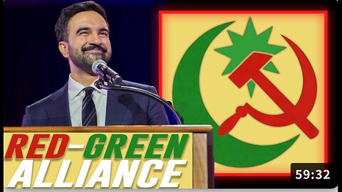 The Red/Green Alliance Celebrate Mamdani’s Win & Pledge To Turn US Into Islamic/Communist State As Dems Sweep Elections Nationwide!