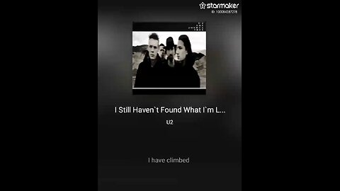 I still haven't found what I'm looking for..