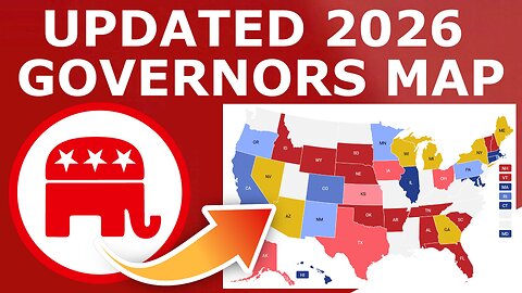 Updated 2026 Governors Map Prediction (March 4, 2025)