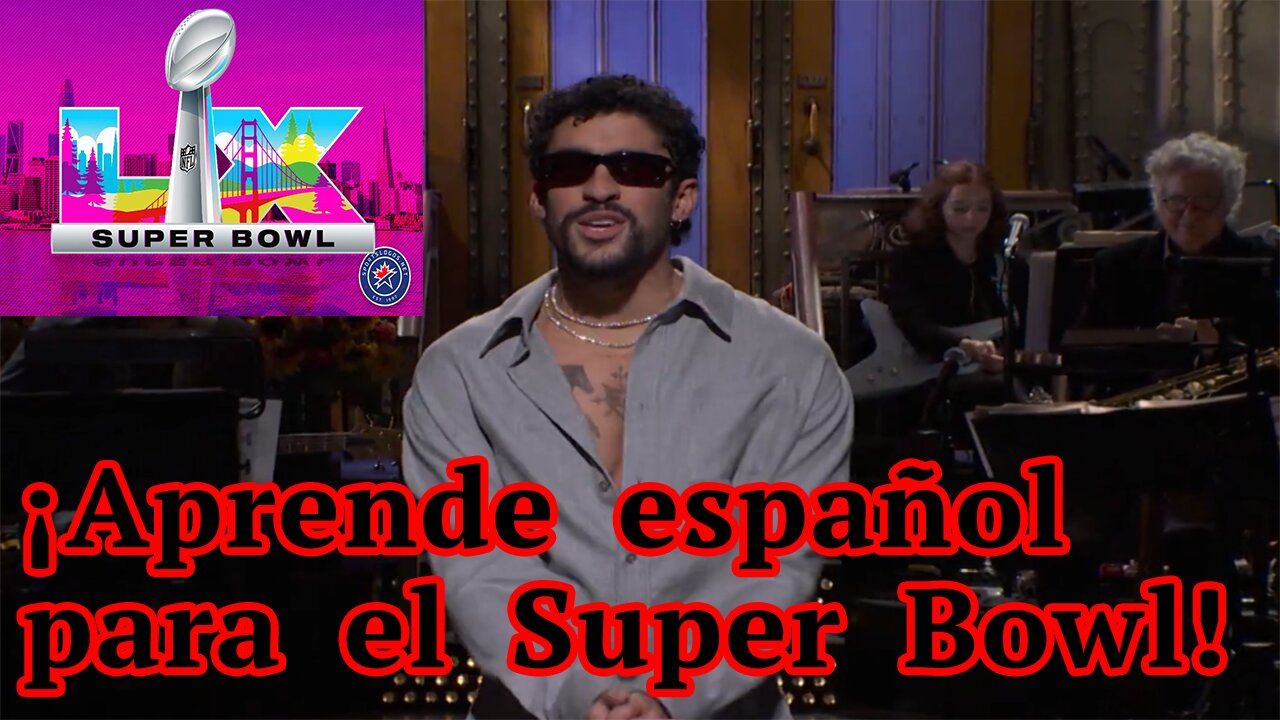 Bad Bunny SLAMS critics during NON-FUNNY SNL skit! Tells you to LEARN Spanish for the Super Bowl!