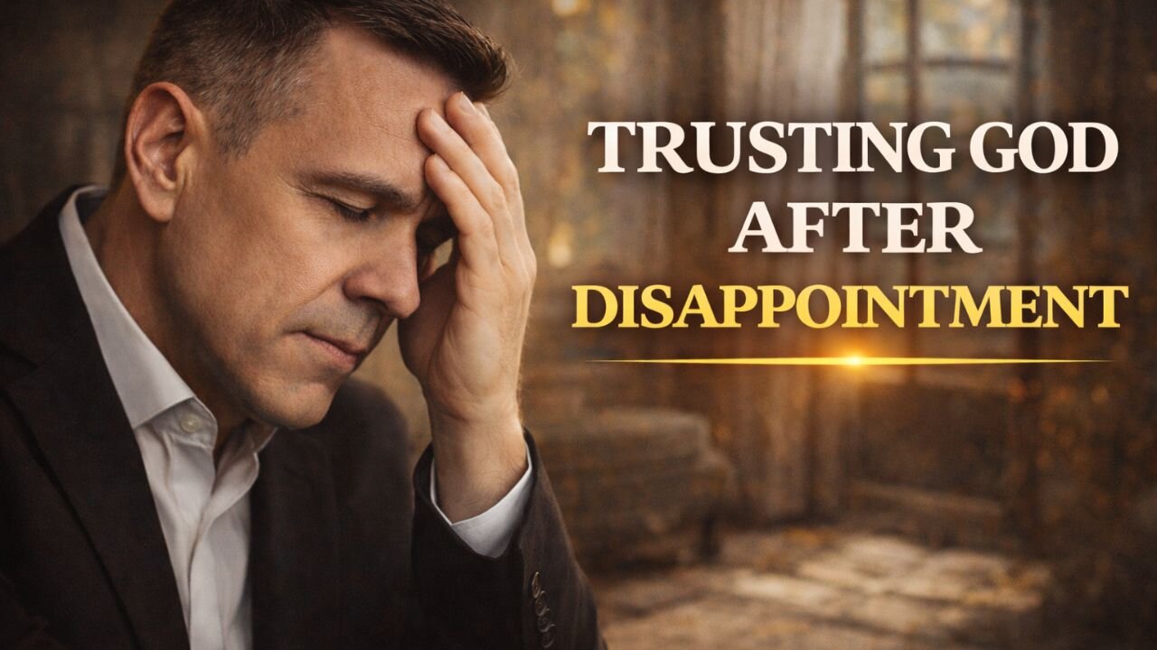 How to Trust God Again After Disappointment