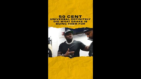 @50cent Universal definitely did what @champagnepapi is suing them for