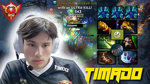 TIMADO INSANE 27 KILLS BRUTAL HARD CARRY MORPHLING HIGHLIGHTS