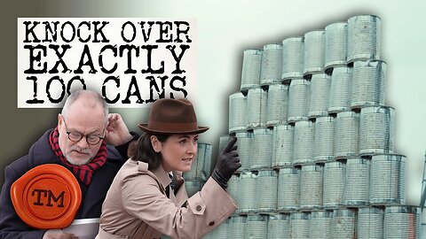 Knock Over EXACTLY 100 Cans | Full Task |
