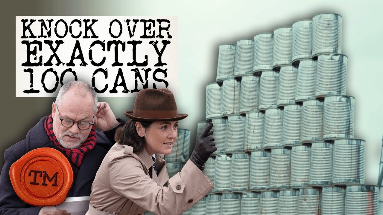 Knock Over EXACTLY 100 Cans | Full Task |