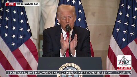 Trump: "Let's bring God back into our lives."