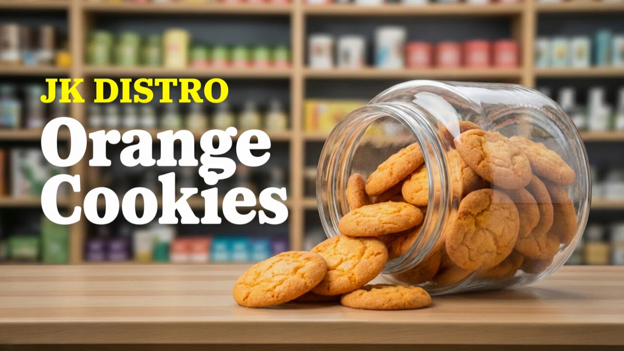 Tried Orange Cookies from JK Distro… The Citrus Flavor Was Insane