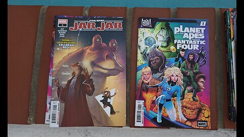 FF vs Planet of the Apes #1, & Jar Jar Star Wars One-Shot
