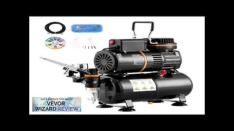 VEVOR Airbrush Kit Dual Fan Air Tank Compressor System Kit with 3.5L Review