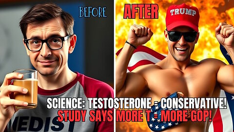 Science Proves Testosterone Makes Men More Conservative!