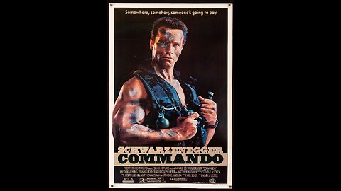 ⭐️40th Anniversary⭐️🎞Commando (R)🎞