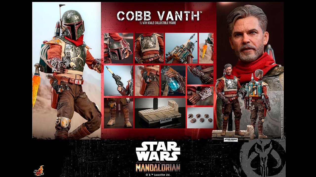 Star Wars Cobb Vanth [The Mandalorian 1/6 Scale Statue by Hot Toys]