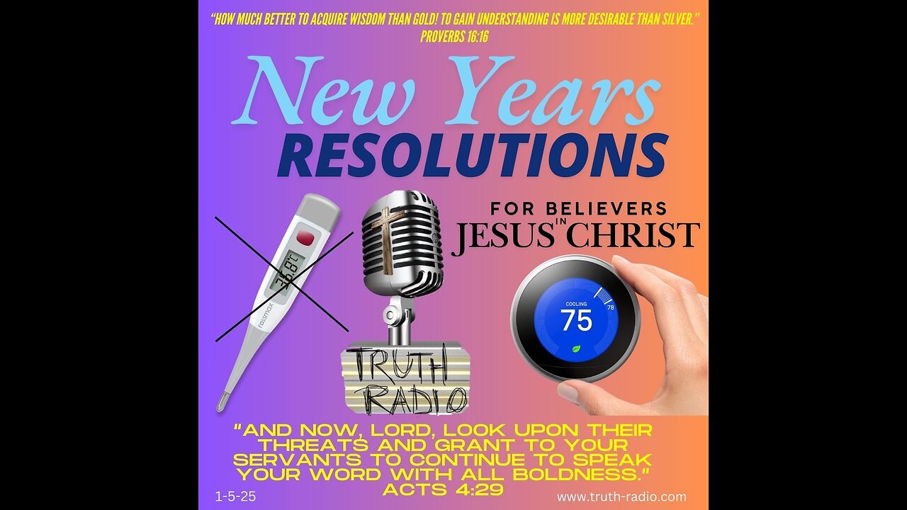 New Year’s Resolutions for the Believer in 2025