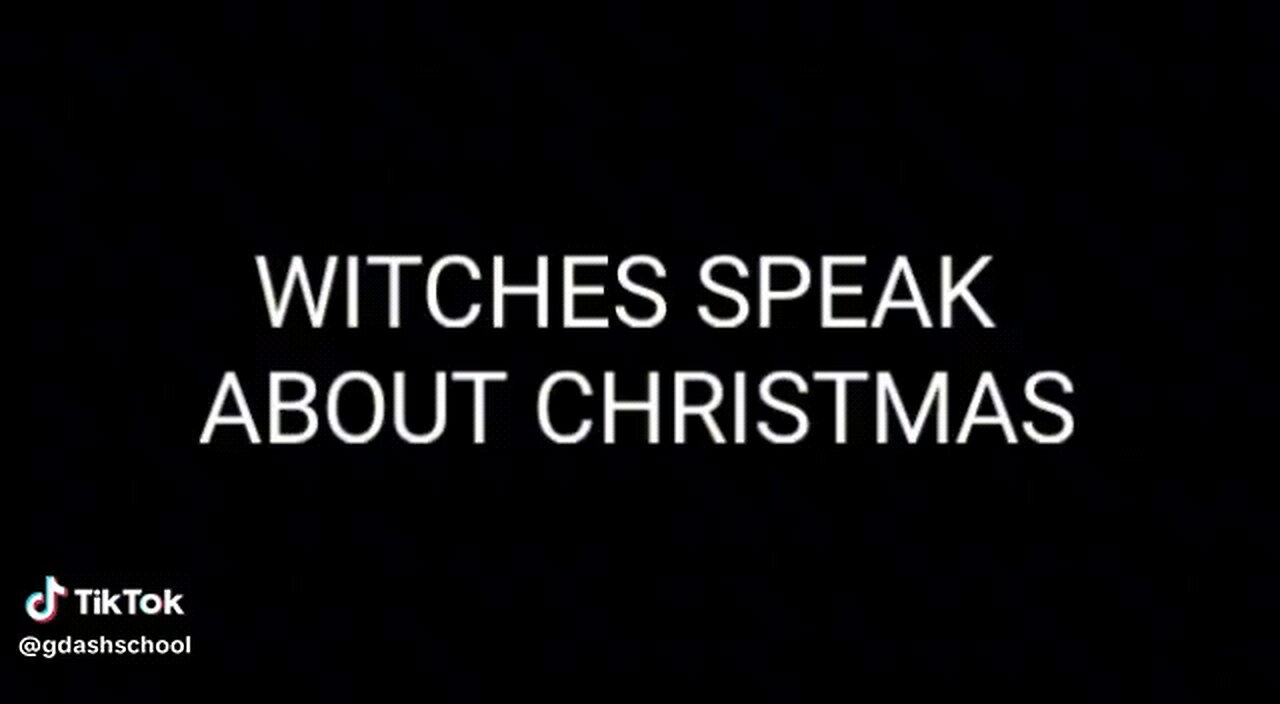 WITCHES SPEAK ON CHRISTMAS 🎄🪄