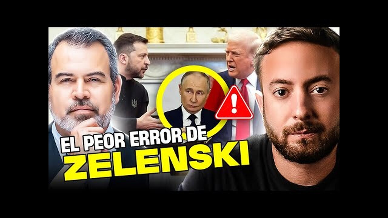 🚨 El terrible error de Zelensky ante TRUMP