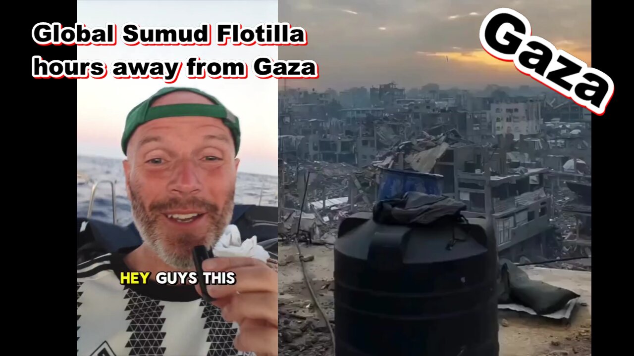 Global Sumud Flotilla hours away from Gaza