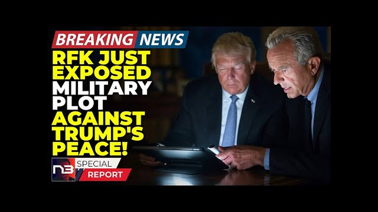 Breaking: RFK Jr's Bombshell Confession Exposes The Deep State War Plot Against Trump's Peace Plan