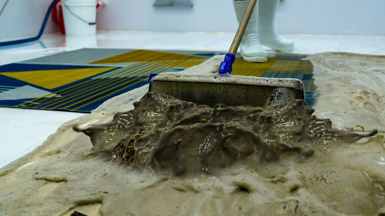 Have You Seen A Carpet This Badly Dirty？ - Clean Dirty Carpet ASMR - Satisfying Video