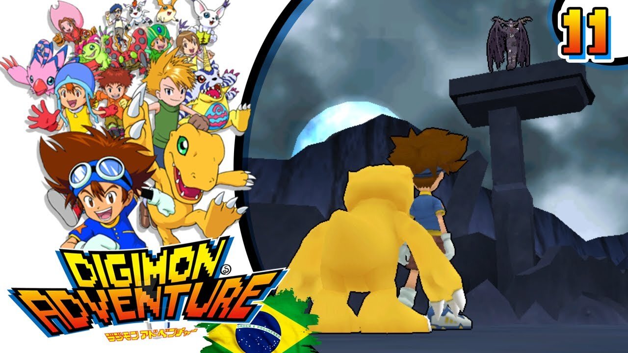 Digimon Adventure Ep.[11] - Devimon separa as crianças.