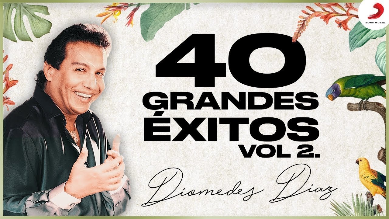 Diomedes Díaz 40 Grandes Éxitos Vol 2, Vallenato Cristiano...