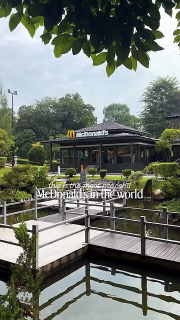 The «most beautiful» McDonald's has been discovered in