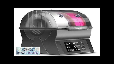 Sovol Filament Dryer SH02 Filament Dry Box Sealed Storage Box 3D Printer Review