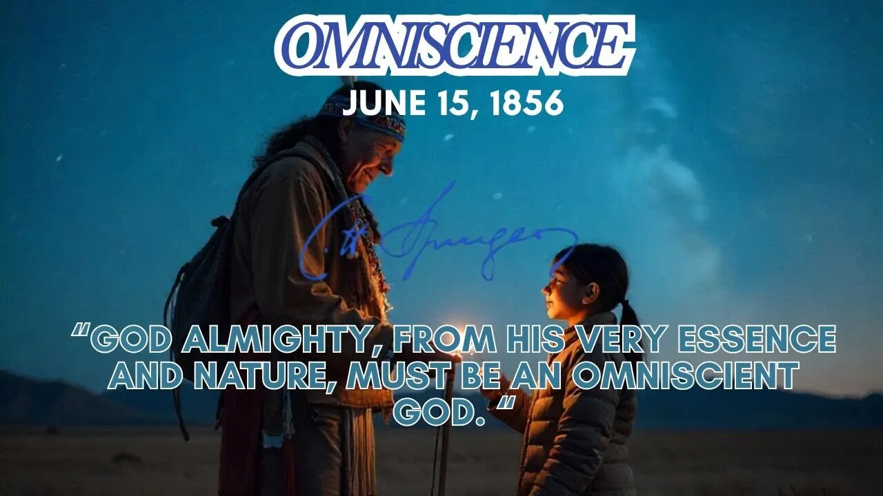 Omniscience, 1856, Spurgeon