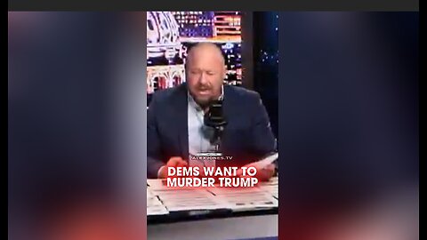 Alex Jones: Democrats Want To Murder Trump & Team - 1/28/26