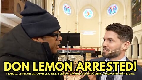 ARRESTED: DON LEMON IN HANDCUFFS