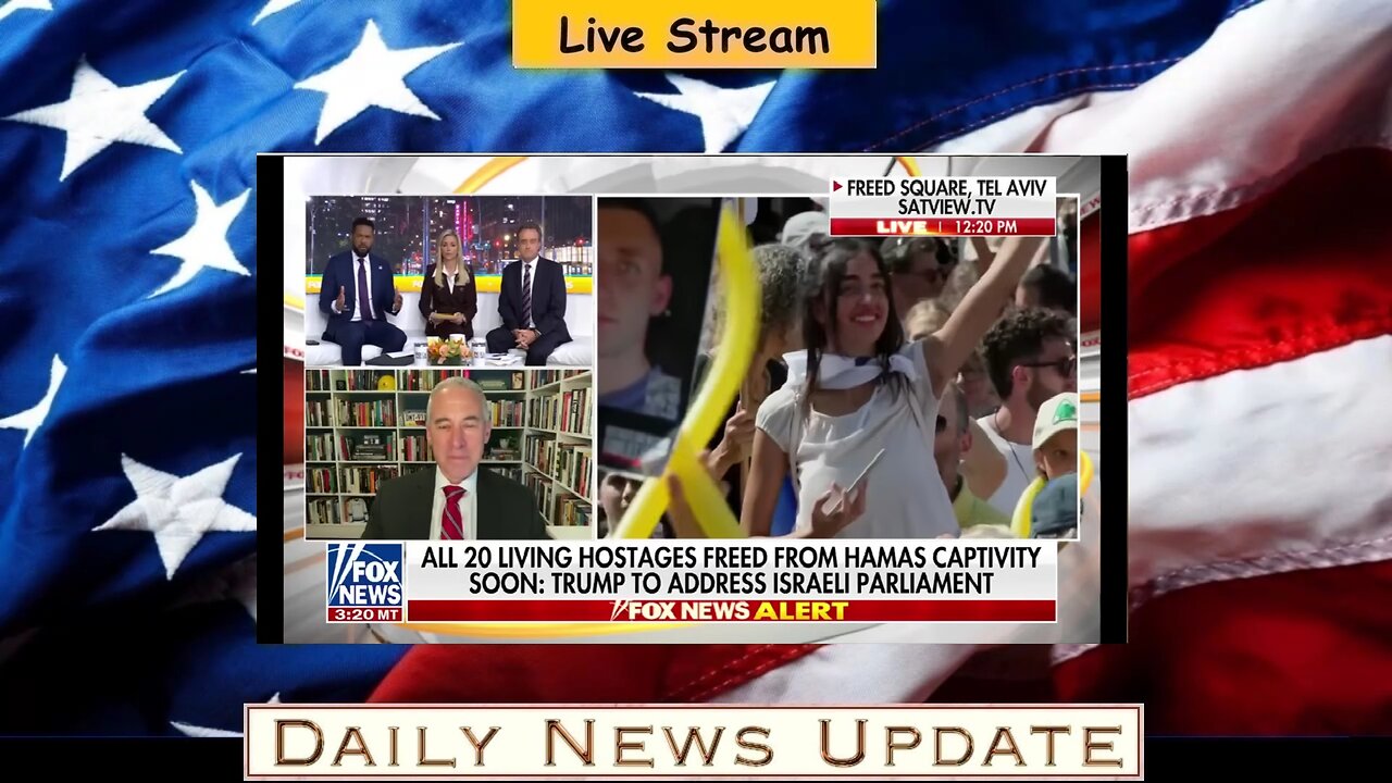 x498b: Fox News - Hamas' 'time is up': ALL living hostages released from captivity as Gaza war ends