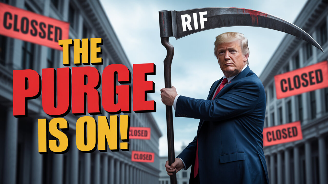 FEDERAL WORKER PURGE: Trump’s Mass Layoff Order!‼️