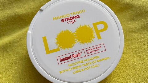 Loop Hot Mango Nicotine Pouches Review