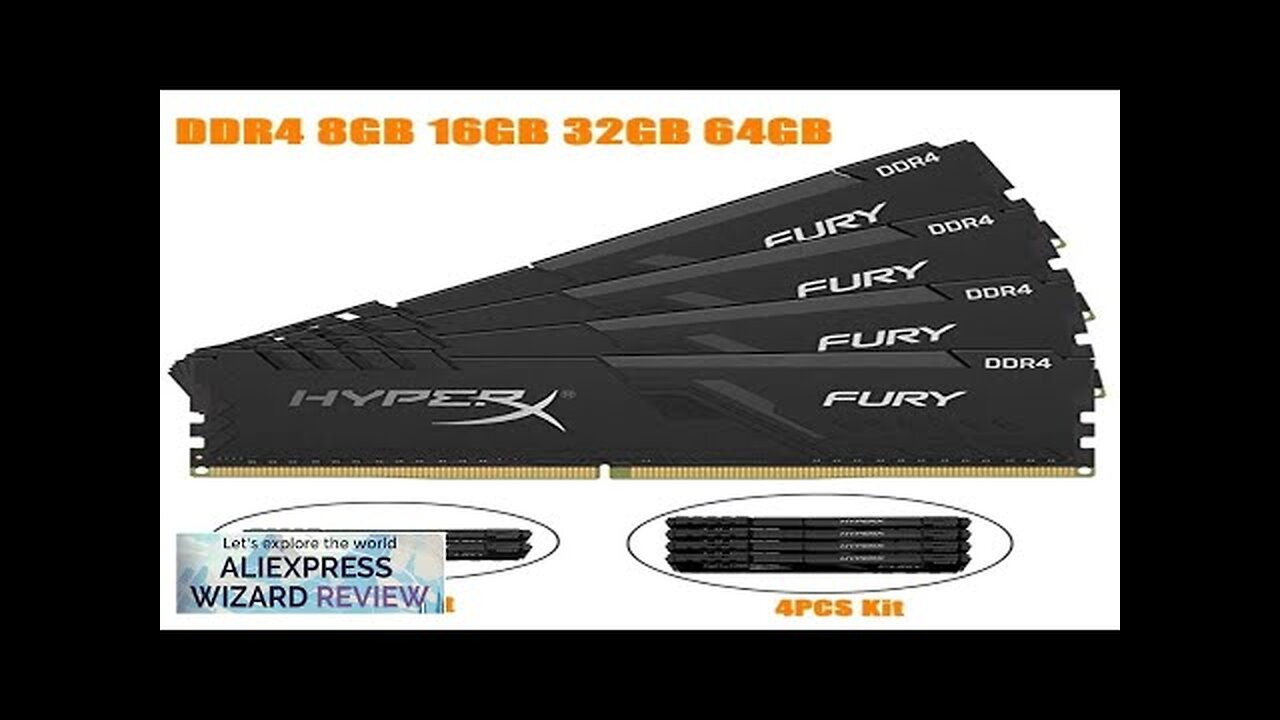 Memoria RAM DDR4 3200MHz 2666MHz 3600 2400MHz 8GB 16GB 32GB Gaming Desktop Review