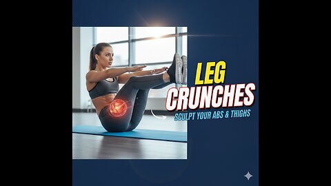 Leg Crunches for Abs Transformation/Advanced Home Workout
