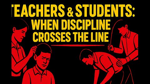 “Teachers & Students: When Discipline Crosses the Line 😳 | The Harsh Reality No One Talks About!”