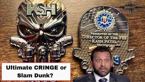 Kash Patel’s “Cringe Coin” Backfires: The Internet Reacts to His Challenge Coin Controversy