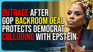 OUTRAGE After GOP Backroom Deal Protects Democrat Colluding With Epstein