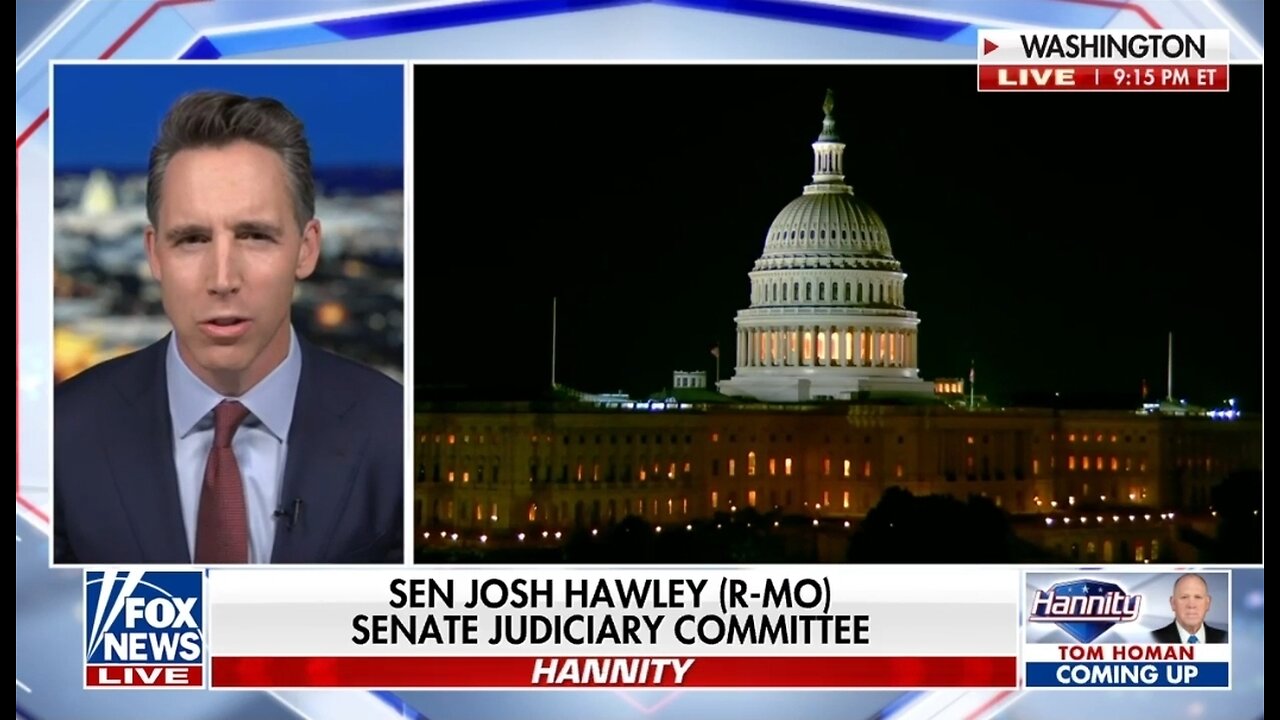Sen Josh Hawley: Healthcare For Illegals IS IN The Democrats Own Bill
