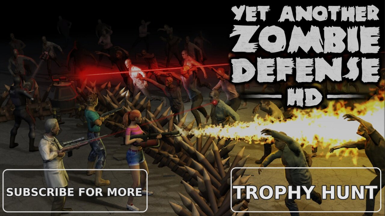 Yet Another Zombie Defense HD A Trophy Hunters Journey