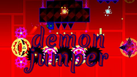 "demon jumper" (Demon) 100% [Clicks] | Geometry Dash